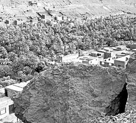 Image showing  in todra gorge morocco africa and  village