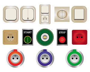 Image showing rosette Switch