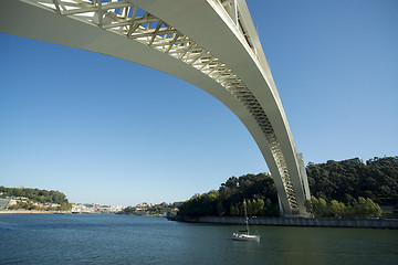 Image showing EUROPE PORTUGAL PORTO RIBEIRA PONTE DA ARRABIDA