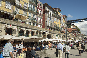 Image showing EUROPE PORTUGAL PORTO RIBEIRA OLD TOWN