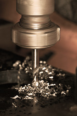 Image showing CNC drilling