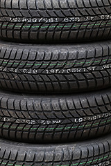 Image showing Car tire