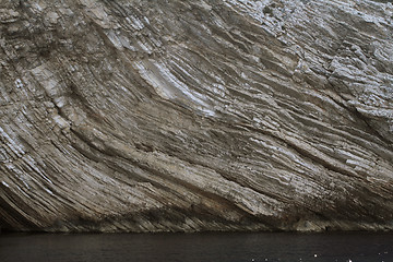 Image showing Sunny cliff