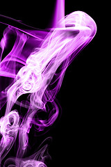 Image showing Magenta smoke