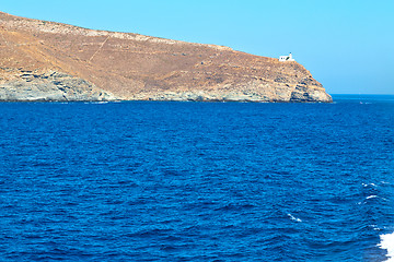 Image showing froth  greece from the  mediterranean sea   