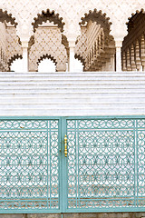 Image showing the   chellah  in morocco africa  old roman  monument and site