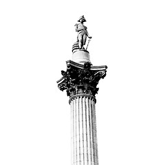 Image showing column in london england old architecture and sky