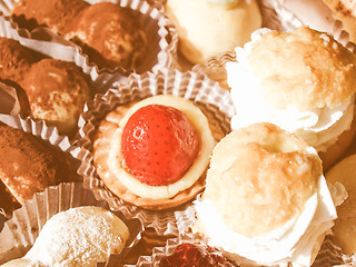 Image showing Retro looking Pastry picture