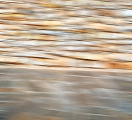 Image showing  greece cracked  step   brick in    old wall and texture materia