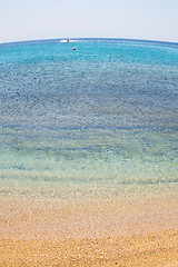 Image showing tide foam and froth in the sea    of  