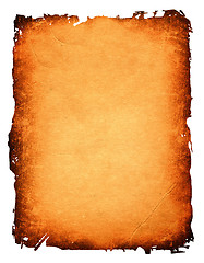 Image showing grunge vintage paper