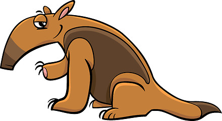 Image showing tamandua anteater cartoon
