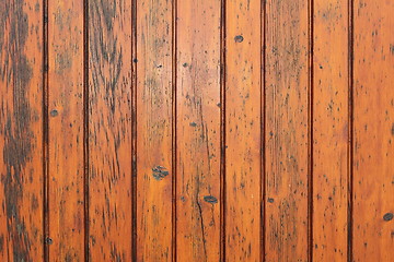 Image showing fir planks on wall