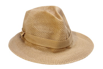 Image showing braided hat over white