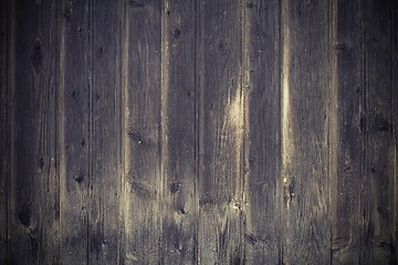 Image showing black weathered spruce planks texture