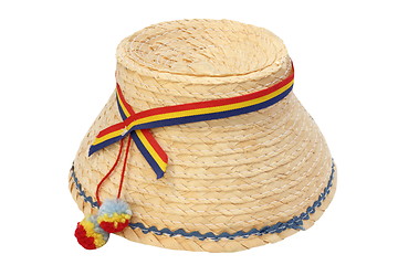 Image showing romanian traditional isolated hat