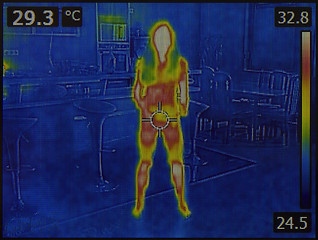 Image showing Human Body Thermal Image