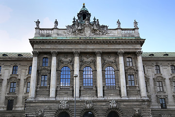 Image showing Palace of Justice (Justizpalast ) in Munich, Bavaria, Germany