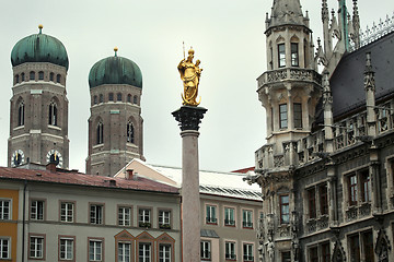 Image showing  Marienplatz in Munich, German