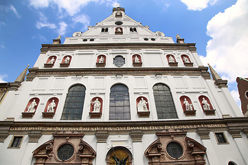 Image showing St. Michael’s Church, Neuhauser Strasse in Munich, Germany