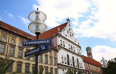 Image showing St. Michael’s Church, Neuhauser Strasse in Munich, Germany