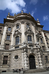 Image showing Palace of Justice (Justizpalast ) in Munich, Bavaria, Germany