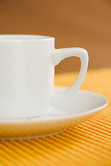 Image showing Coffee cup close up