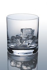 Image showing Empty scotch glass