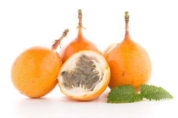 Image showing Passion fruit maracuja granadilla