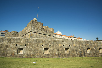 Image showing EUROPE PORTUGAL PORTO FORT QUEIJO CASTLE