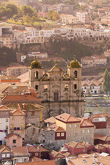 Image showing EUROPE PORTUGAL PORTO RIBEIRA OLD TOWN CHURCH