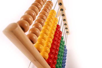 Image showing Wooden abacus