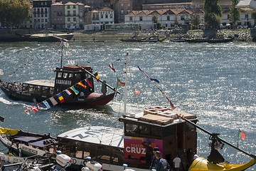 Image showing EUROPE PORTUGAL PORTO RIBEIRA OLD TOWN DOURO RIVER