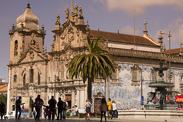 Image showing EUROPE PORTUGAL PORTO RIBEIRA OLD TOWN CHURCH