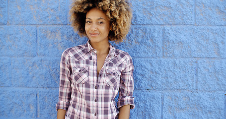 Image showing Portrait Of Young African Woman