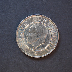 Image showing Turkish coin