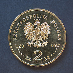 Image showing Polish 2 zloti coin