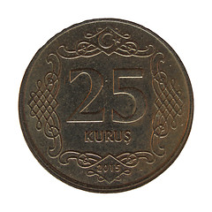 Image showing Turkish coin