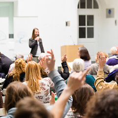 Image showing Audience in the conference hall.