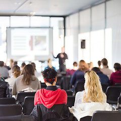 Image showing Lecture at university.