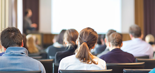 Image showing Audience in the lecture hall.