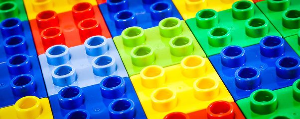 Image showing Building blocks background