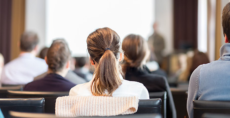 Image showing Audience in the lecture hall.