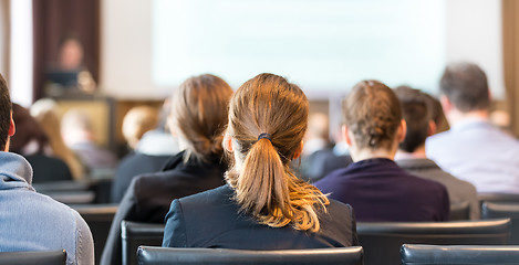 Image showing Audience in the lecture hall.