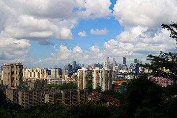 Image showing Singapore skyline

