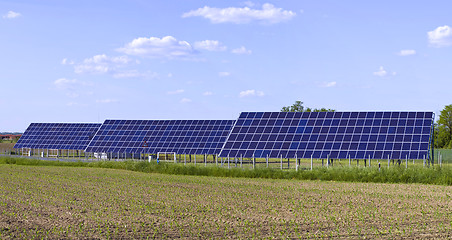 Image showing Solar Photovoltaic Panel Cells