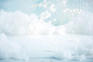 Image showing abstract winter background