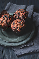 Image showing  Chocolate Chip Muffins
