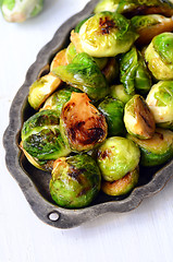 Image showing Roasted Brussel Sprouts