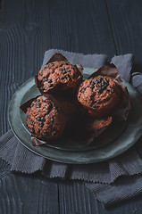 Image showing  Chocolate Chip Muffins